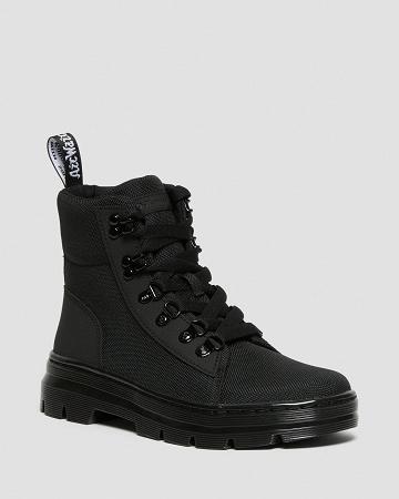 Dr Martens Combs Poly Vrijetijdslaarzen Dames Zwart | NL 685RVD